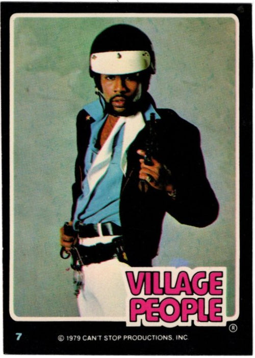 Village People #7, 1979 Donruss Rockstars