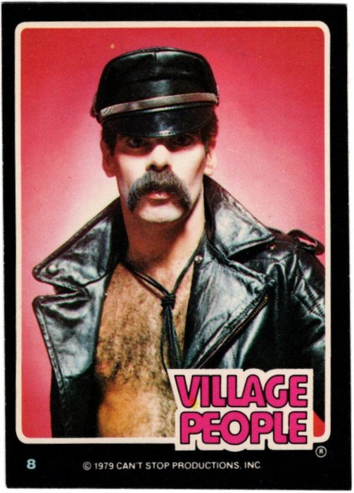 Village People #8, 1979 Donruss Rockstars