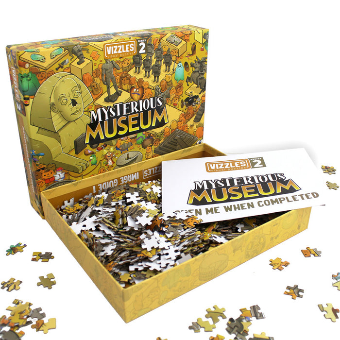 Vizzles Mysterious Museum 1000pc Jigsaw Puzzle