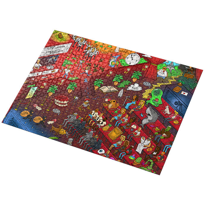 Vizzles The Cosy Cinema Puzzle 1000pc Jigsaw Puzzle