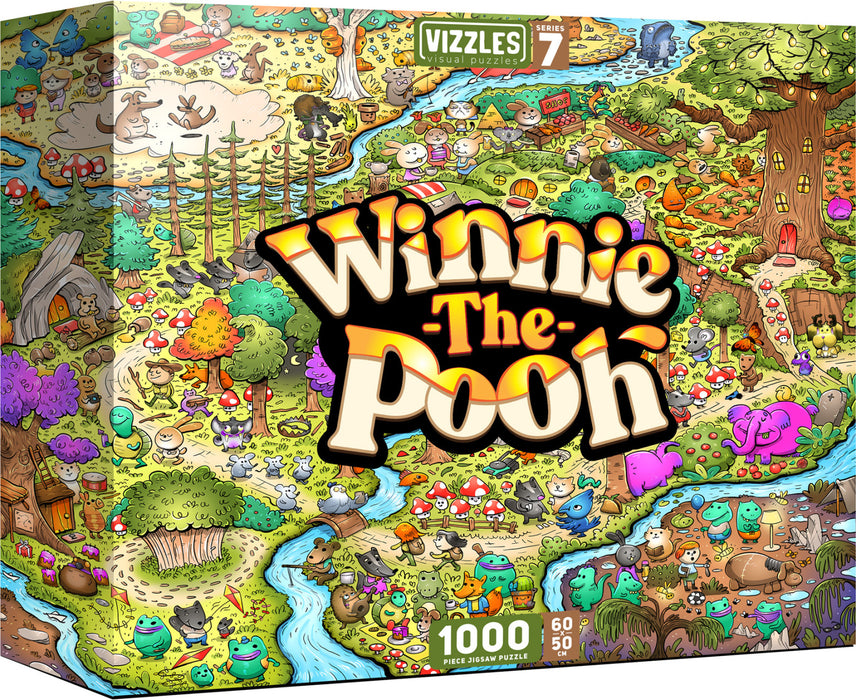 Vizzles Winnie-the-Pooh 1000pc Jigsaw Puzzle