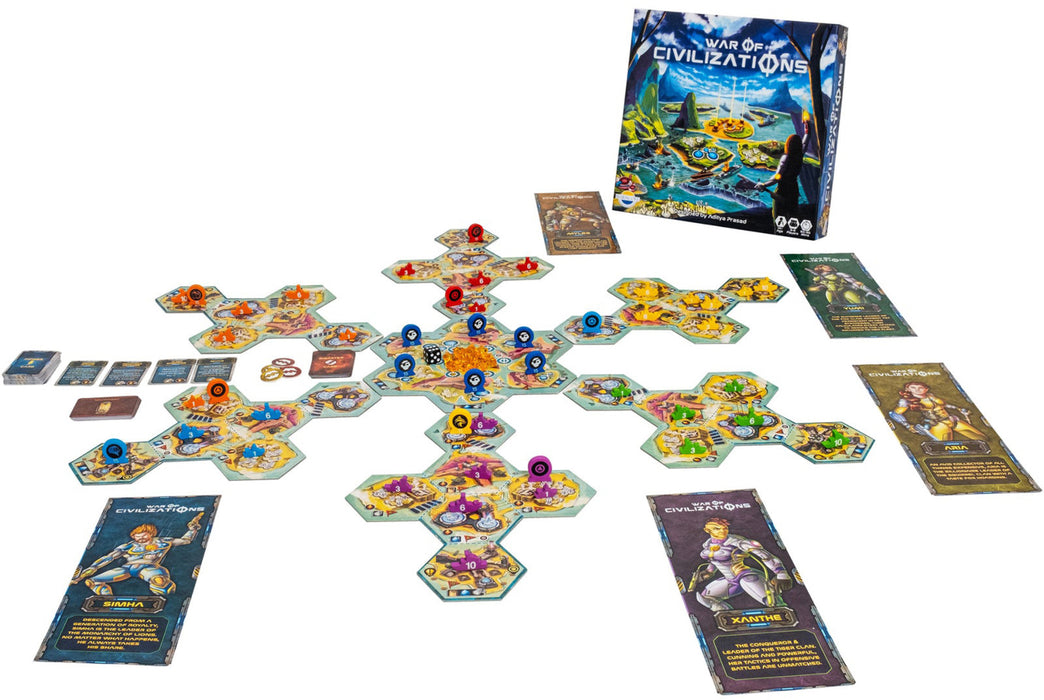 War of Civilizations Board Game