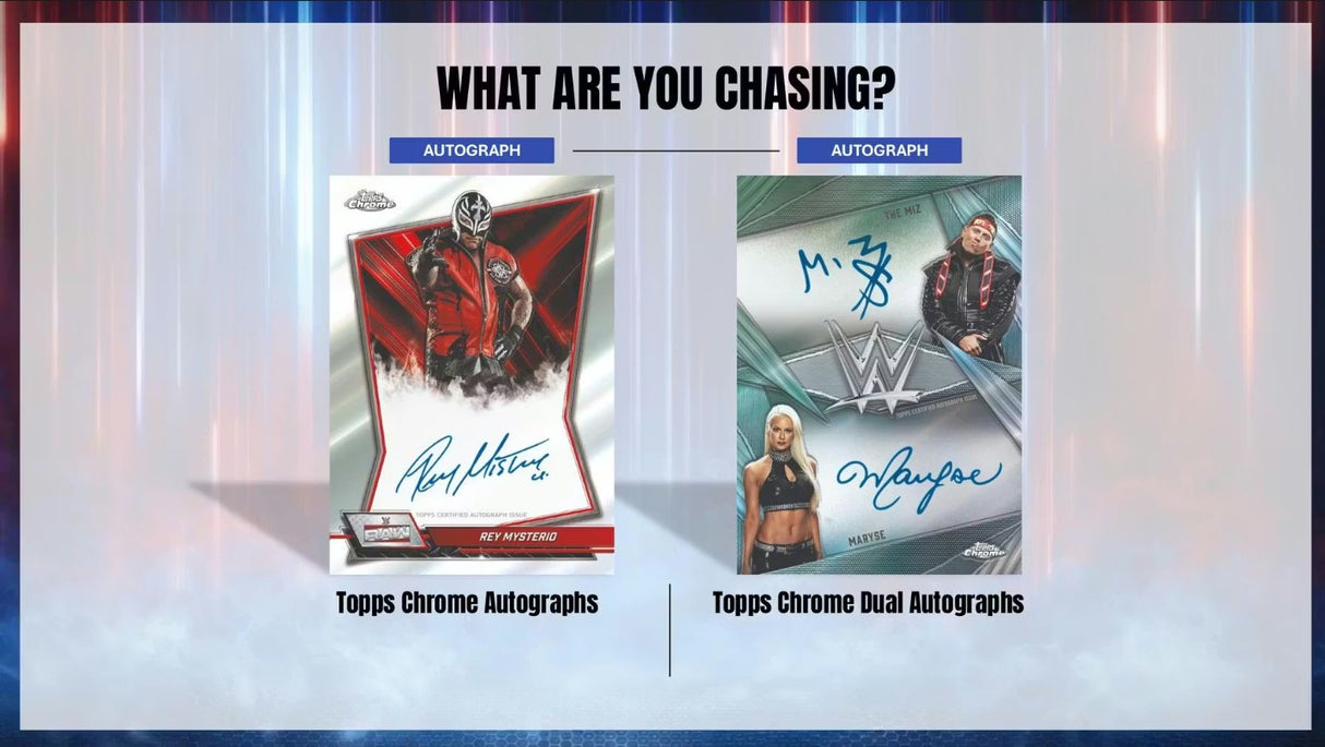 2026 Topps Chrome WWE Wrestling Blaster Box