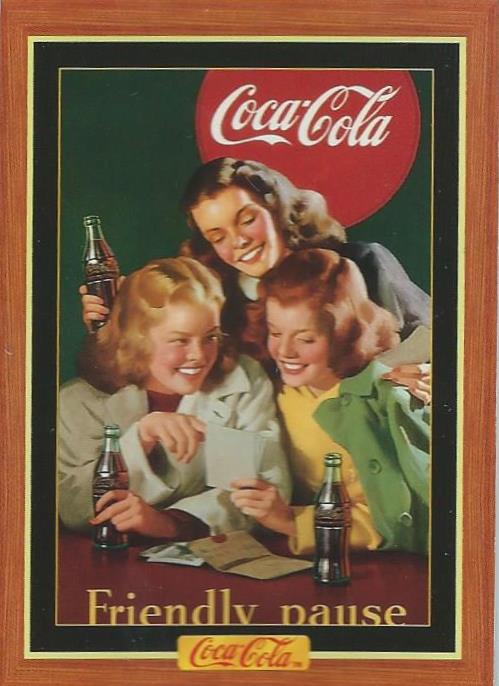 Coca-Cola, Series 4, 100 Card Base Set, 1995 Collect-a-Card (NS)