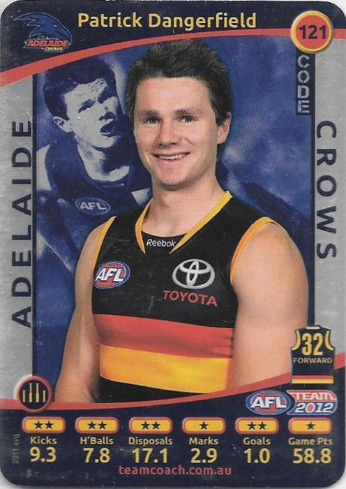 2012 Teamcoach AFL Silver Parallel card - 1 to 200 - Pick Your Card