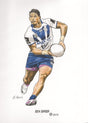 Ben Barba, GregsArt A4 Print