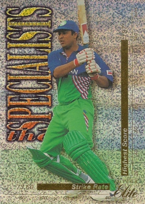 Inzamam ul-Haq, The Specialists, 1996 Futera Elite Cricket