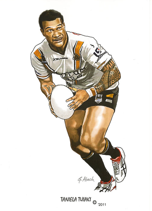 Taniela Tuiaki, GregsArt A4 Print