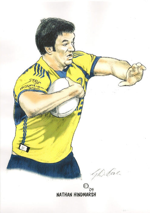 Nathan Hindmarsh, GregsArt A4 Print