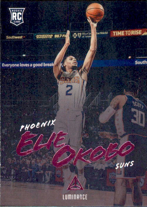 Elie Okobo, RC, Luminance Pink, 2018-19 Panini Chronicles Basketball NBA