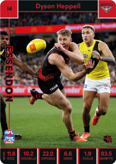 2023 Teamcoach AFL Common Cards -  Cards 1 to 100 - Pick Your Card