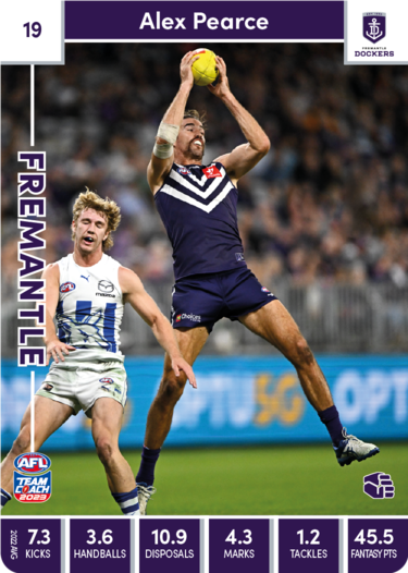 2023 Teamcoach AFL Common Cards -  Cards 1 to 100 - Pick Your Card