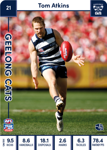 2023 Teamcoach AFL Common Cards -  Cards 1 to 100 - Pick Your Card