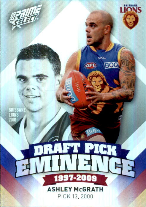 Ashley McGrath, Draft Pick Eminence, 2013 Select AFL Prime