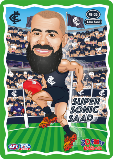 Adam Saad, 3D Footy Oddbodz, 2023 Teamcoach AFL