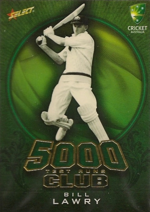 Bill Lawry, 5000 Test Run Club, 2009-10 Select Cricket