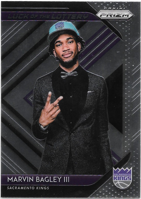 Marvin Bagley III, Luck of the Lottery, 2018-19 Panini Prizm Basketball NBA