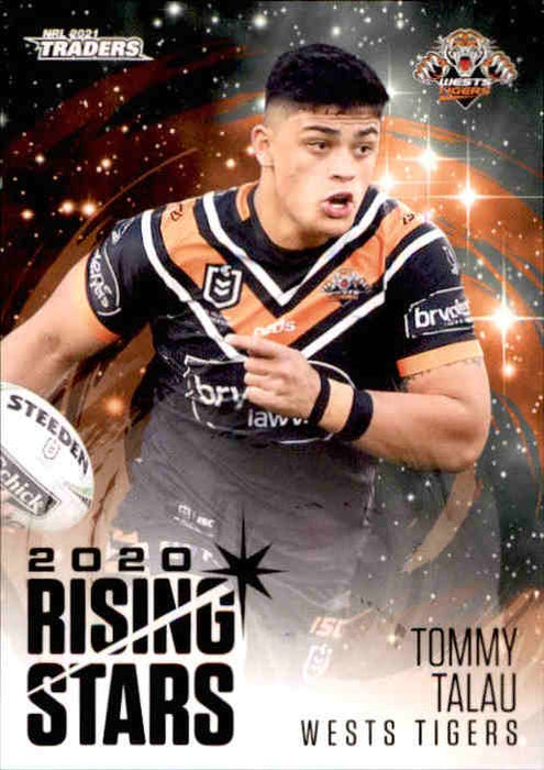Tommy Talau, Rising Stars, 2021 TLA Traders NRL