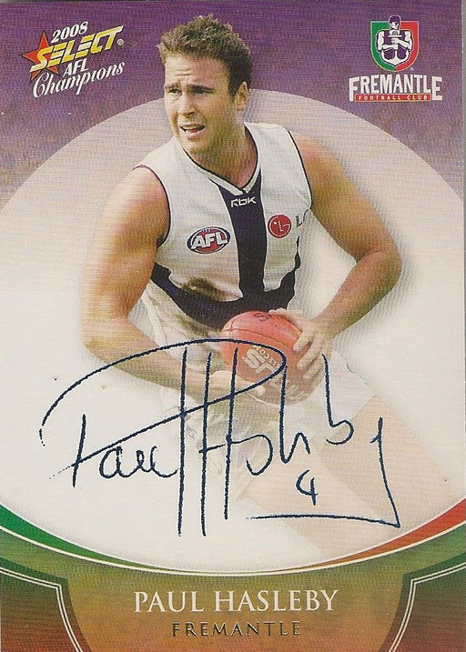 Fremantle Dockers, Blue Signature Team Set, 2009 Select AFL Champions