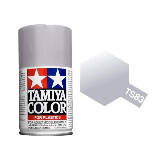 TAMIYA TS-83 METALLIC SILVER Spray Paint 100ml