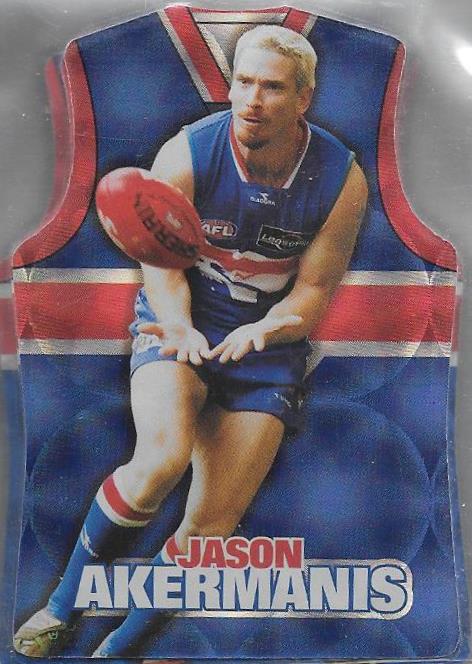 Western Bulldogs, Guernsey Die-cut Team Set, 2009 Select AFL Champions