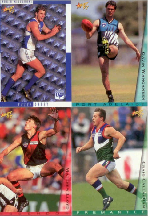 1997 Select AFL Base Set of 200 cards