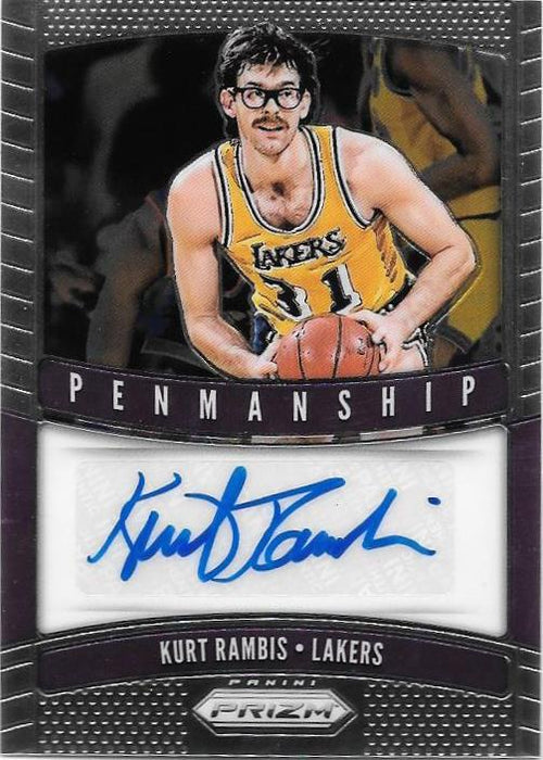 2019-20 Prizm Basketball NBA, Kurt Rambis Penmanship Auto