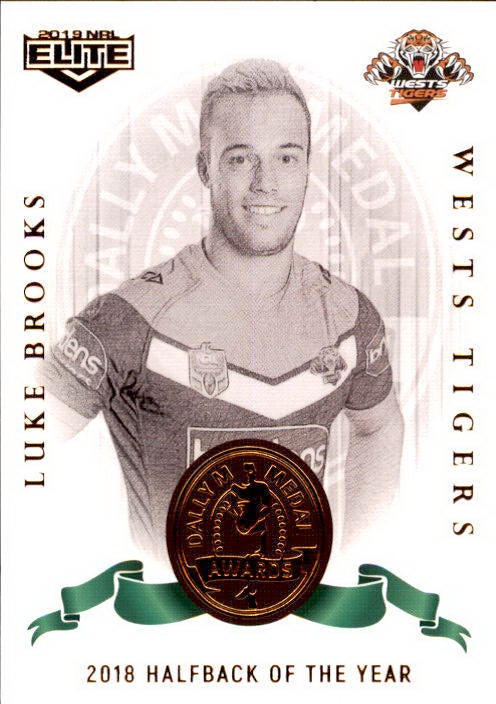 Luke Brooks, Dally M Awards, 2019 TLA Elite NRL