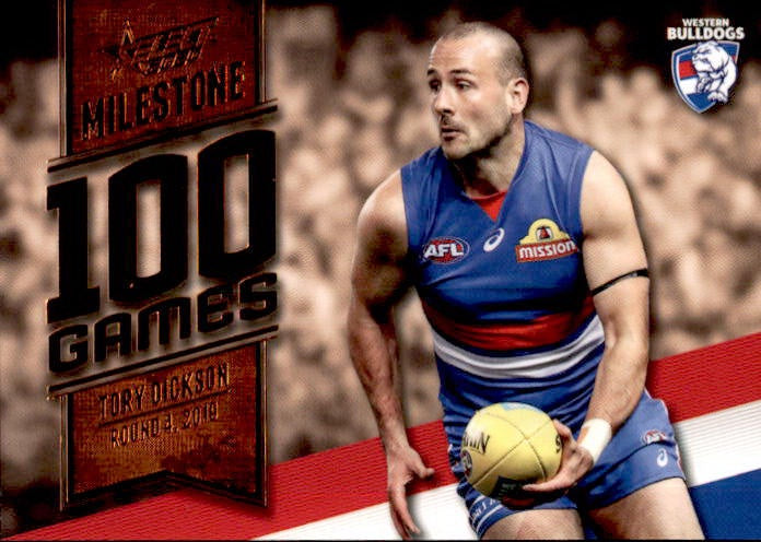 Tory Dickson, 100 Games Milestone, 2020 Select AFL Footy Stars