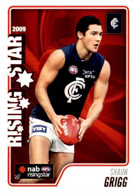 Shaun Grigg, Rising Star, 2009 Select Herald Sun