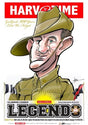 Albert Jacka, 1st Victoria Cross Medal Recipient, Harv Time Poster
