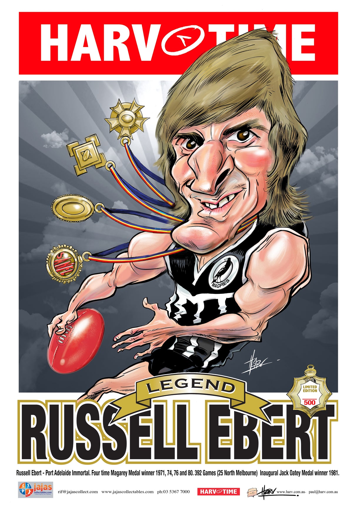 Russell Ebert, LEGEND, Harv Time Poster