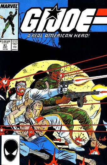 G.I.JOE, A Real American Hero, #61 Comic