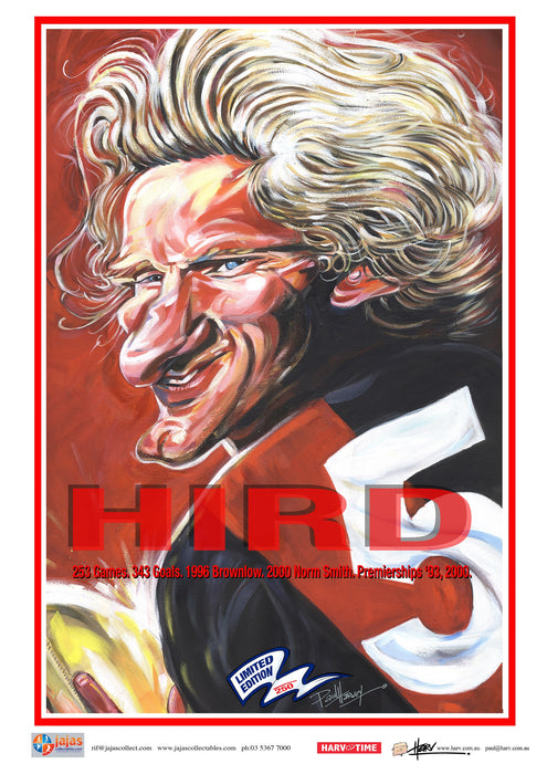 James Hird Painting, Harv Time Poster