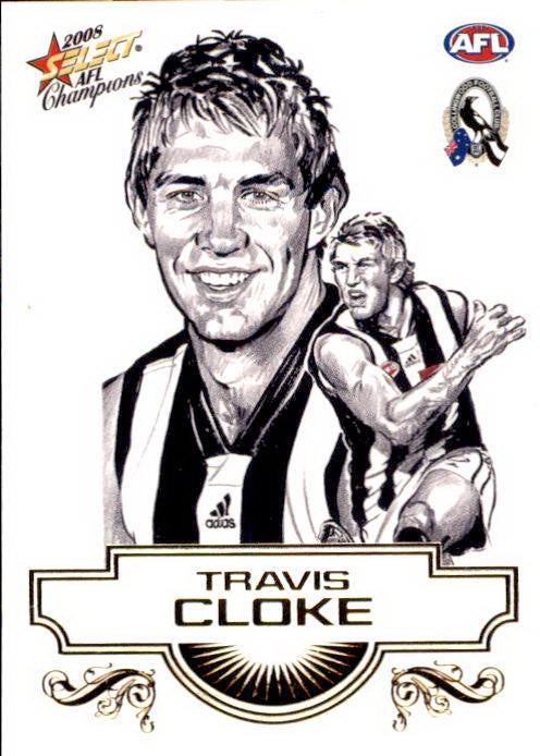 Travis Cloke, Sketch, 2008 Select AFL Champions