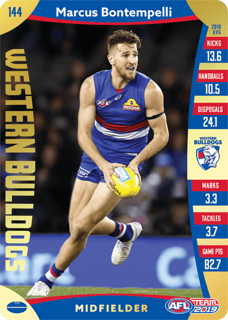 Marcus Bontempelli, Gold, 2019 Teamcoach AFL