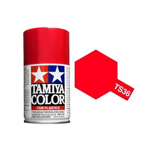 TAMIYA TS-36 FLUORESCENT RED Spray Paint 100ml