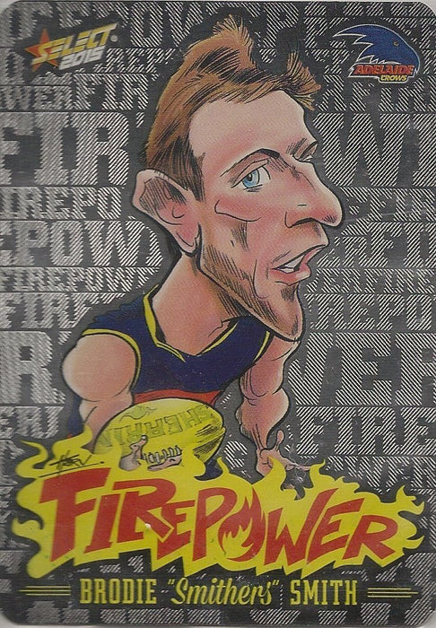 Brodie Smith, Firepower Caricatures, 2015 Select AFL Champions