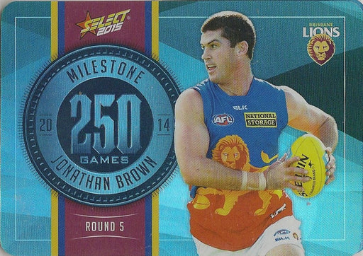 Jonathan Brown, 250 Games Milestone, 2015 Select AFL Champions