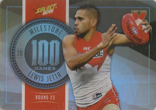 Lewis Jetta, 100 Games Milestone, 2015 Select AFL Champions