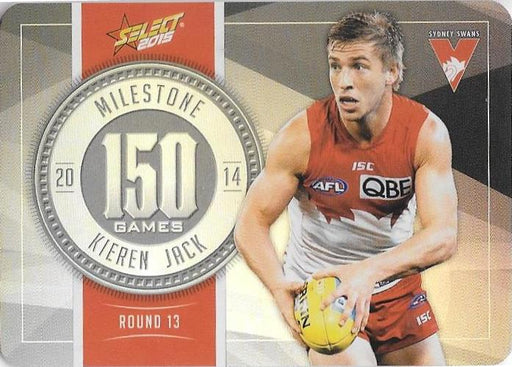 Kieren Jack, 150 Games Milestone, 2015 Select AFL Champions