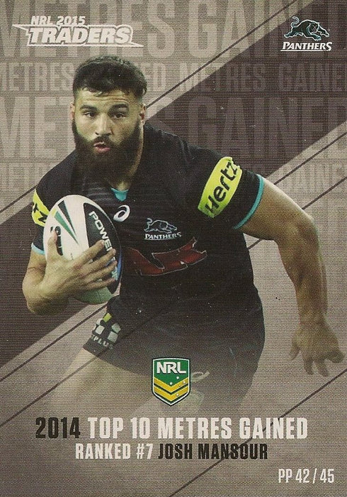 Josh Mansour, Pieces of the Puzzle, 2015 ESP Traders NRL