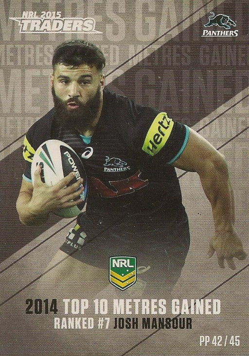 Josh Mansour, Pieces of the Puzzle, 2015 ESP Traders NRL