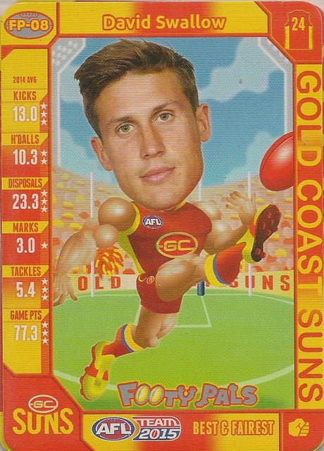 David Swallow, Footy Pals, 2015 Teamcoach AFL