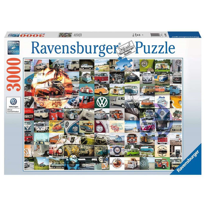Ravensburger 99 VW Combi Moments 3000 Piece Jigsaw Puzzle