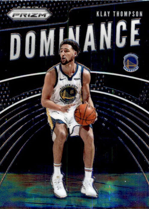 2019-20 Prizm Basketball DOMINANCE Klay Thompson