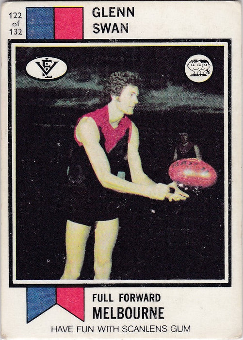 Glenn Swan, 1974 Scanlens VFL