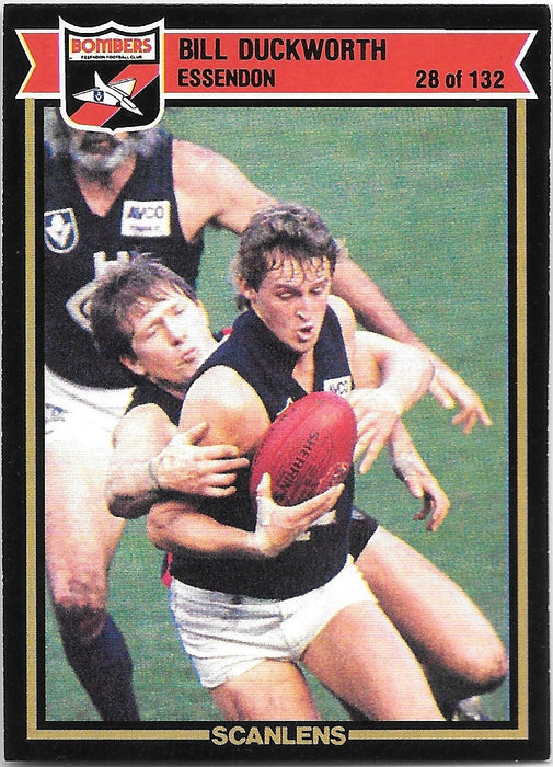 Bill Duckworth, 1987 Scanlens VFL