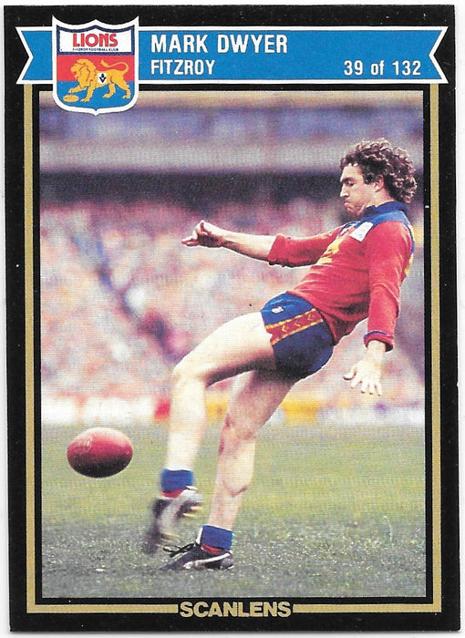 Mark Dwyer, 1987 Scanlens VFL