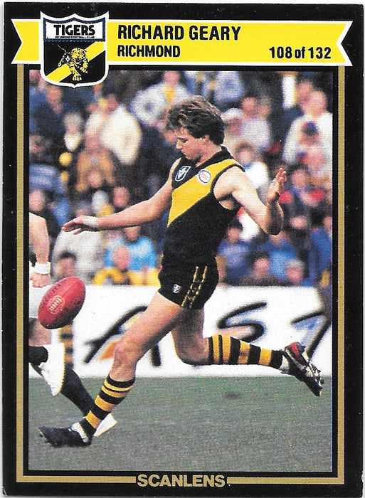 Richard Geary, 1987 Scanlens VFL